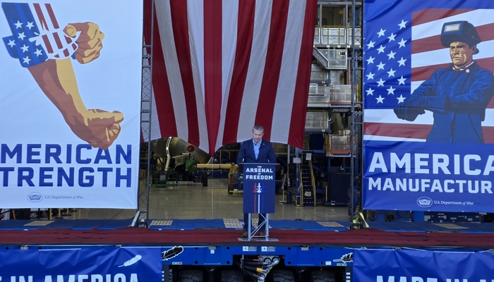 Hegseth Tells Blue Origin, NASA: U.S. Space Dominance as ‘Ultimate High Ground’