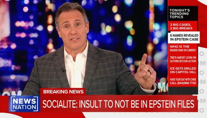 Chris Cuomo Says He’s ‘All About the Epstein Files,’ He’s in Them