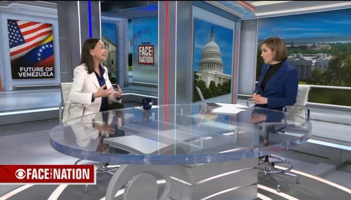 CBS’s Margaret Brennan Chides Machado for Handing Nobel Medal to Trump