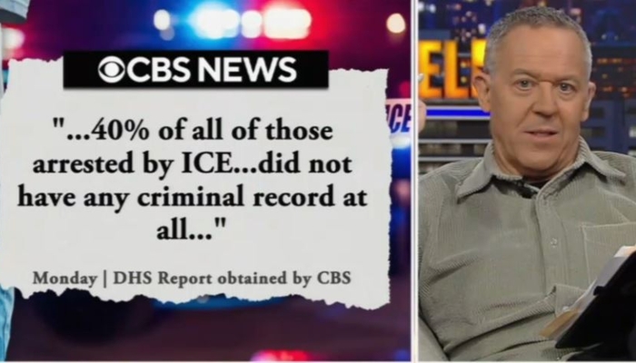 Gutfeld Calls ‘B.S.’ on CBS’s Stats Undercounting ICE Arrests of Criminal Illegals
