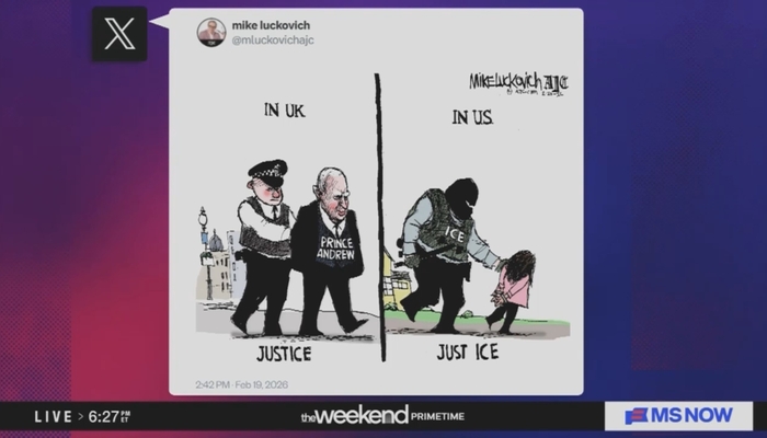 MS NOW’s Mohyeldin Hails Cartoon Attacking ICE, Idealizing ‘UK Justice’