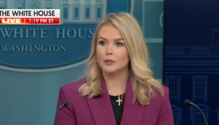 ‘CNN Is a Total Disgrace’ for Ignoring WH Event Honoring Angel Families, Press Sec. Leavitt Says