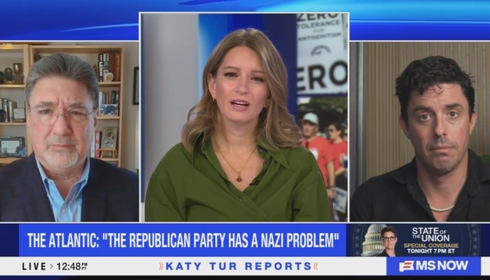 Katy Tur Compares Pro-Trump Jews to Rich Austrian Jews Who Didn't Fear Hitler