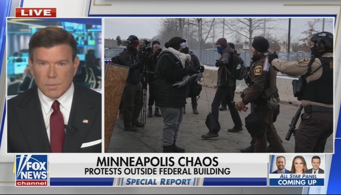 Big Three Networks Skip Violent Protest In Minneapolis, Only Fox News Covers