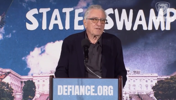 Actor Robert De Niro SEETHES: ‘Our Country’s Not So Lovable Right Now’