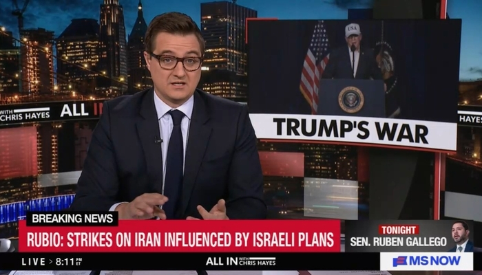 Chris Hayes Compares Trump Bombing Iran to 9/11 Terrorists
