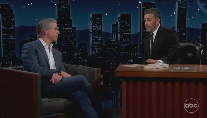 Kimmel, Newsom Denounce 'California Derangement Syndrome'