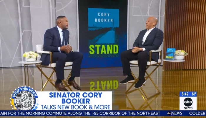 ABC Sends Strahan to Suck Up to Pal Cory Booker Over 2028, DHS Shutdown, New Memoir