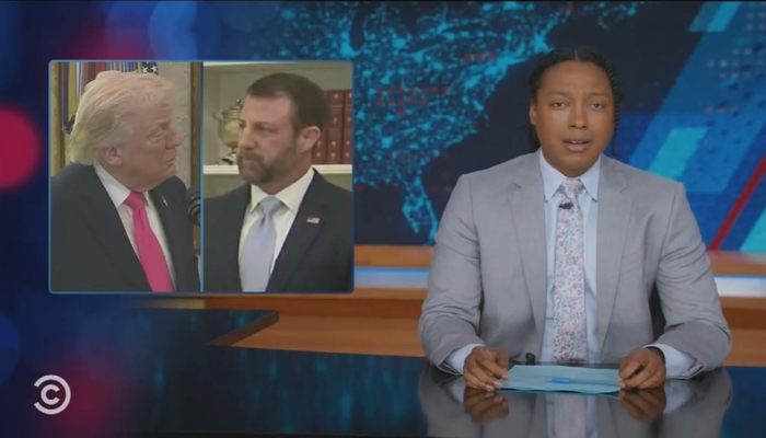 Johnson: No Warren-Pocahontas Joke At Mullin Ceremony Shows Trump 'Has Dementia'