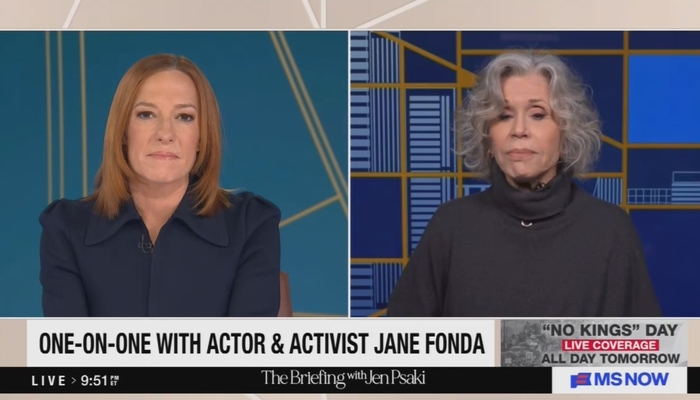 Fonda Suggests Second Trump Term Is Worse Than Jim Crow