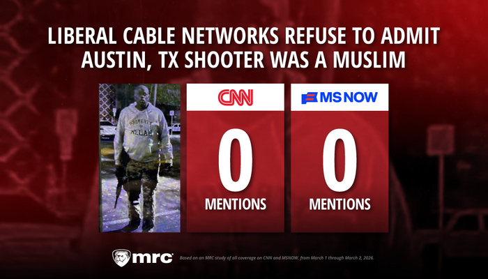 CNN and MS NOW Still Haven’t Admitted Austin, Texas Shooter Was a Muslim