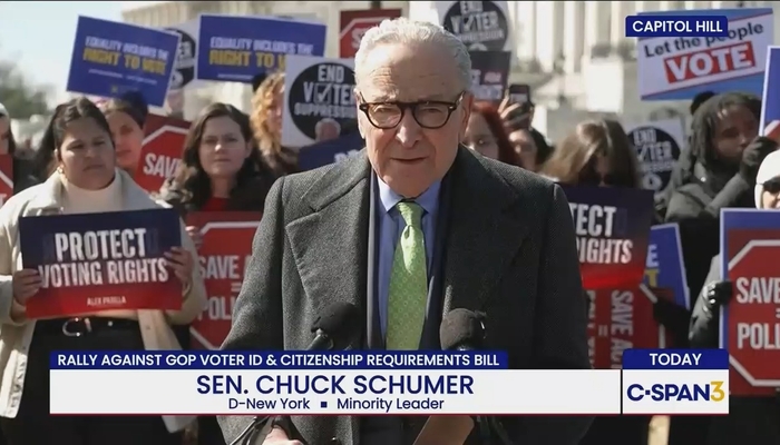 PolitiFact Can’t Check Schumer on ‘Jim Crow 2.0,’ Nitpicks His SAVE Act Voter Math