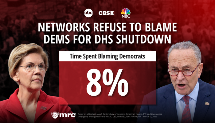Network Evening News Spends Only 8 Percent of DHS Shutdown Coverage Blaming Democrats
