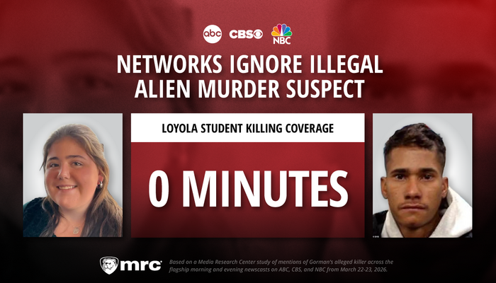 ‘Laken Riley 2.0’; Networks Ignore Latest Alleged Murder by an Illegal Immigrant