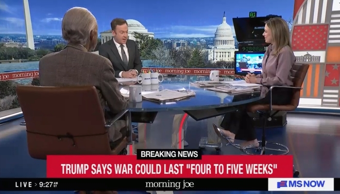 MS NOW Itches for High Casualties to Hurt Trump, All Operation Plans