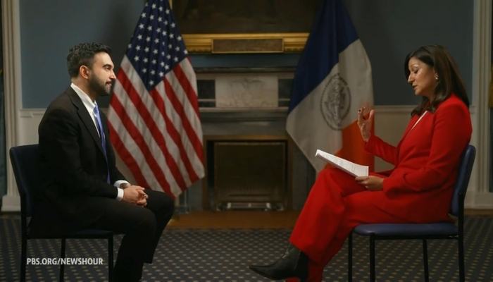 PBS News Hour Punts on Mamdani's Pro-Hamas Wife in Cozy, Clannish Interview