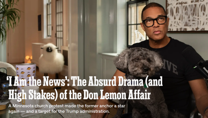 NY Times Lets Don Lemon Imagine Himself as 'Black History,' Rosa Parks, and Bill Buckley