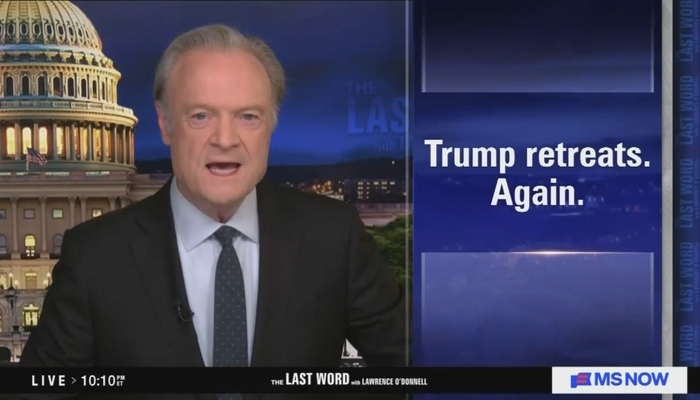 Lawrence O'Donnell Bashes Bessent for Not Going to War Since He’s Gay