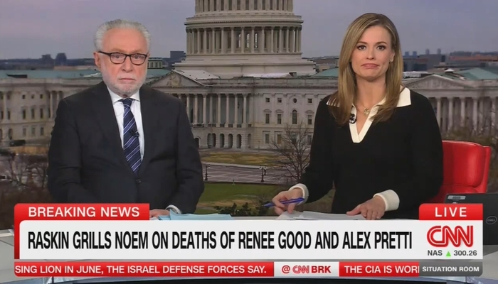 SPIN ROOM: CNN's Blitzer & Brown Gush Over Jamie Raskin's 'Terrorist' Shaming of Noem