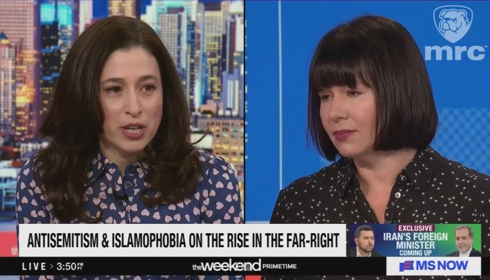 MS NOW's Rampell Admits 90% of Her Anti-Semitic Mail Comes from Left