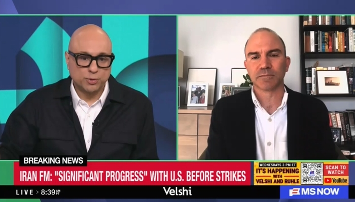 On MS NOW, Ben Rhodes Says Iran's Foreign Minister Is More Credible Than Steve Witkoff