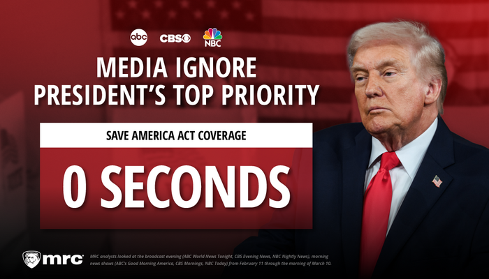 Elitist Media Ignore Trump’s Top Priority: Popular SAVE America Act