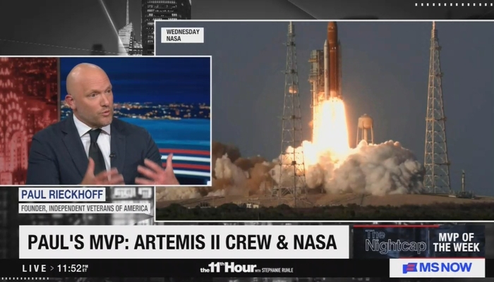 MS NOW Praises NPR/PBS Ruling, Claims Trump 'Crapped On' Artemis Unity
