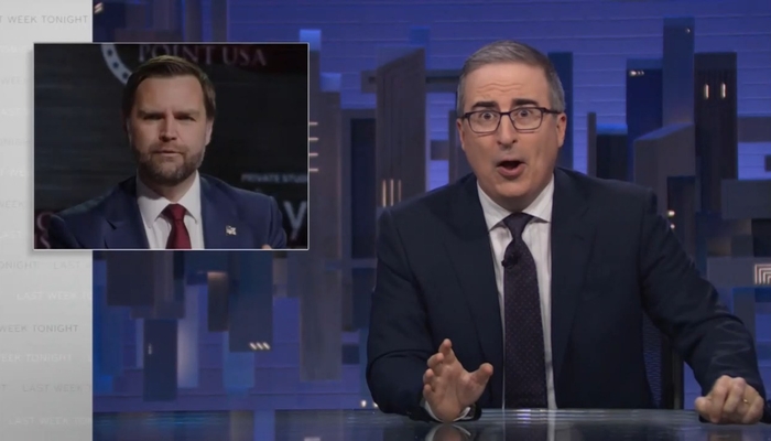 Oliver Accuses Vance of 'Douchesplaining Theology To The Pope'