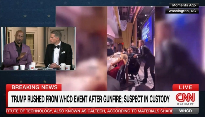 Here Were All the Big Moments on CNN From a Chaotic, Unprecedented WHCD