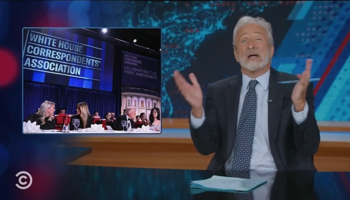 Stewart Hints WHCD Should Not Have Invited Trump For Trying to 'Destroy' First Amendment