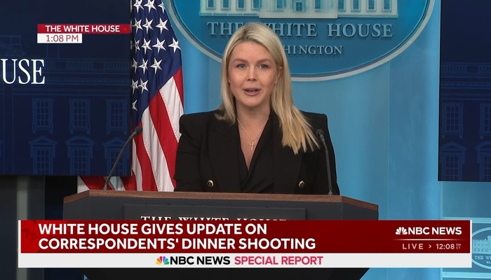 White House’s Leavitt Demands Elite Media End Dangerous Rhetoric After WHCD Attack