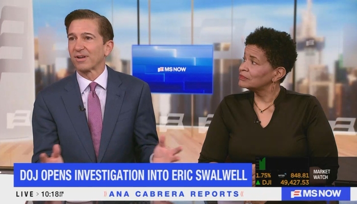 <div>Ken Dilanian Treats Swalwell as Victim of Trump's DOJ Amid Sexual Allegations</div>