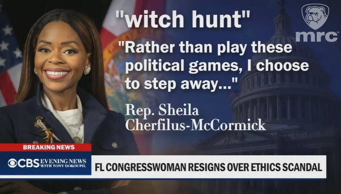 NOW THAT SHE’S GONE: Networks Sorta Cover Cherfilus-McCormick Charges