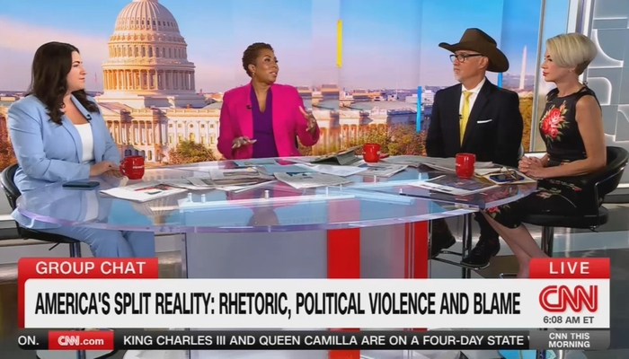 CNN This Morning Blames Trump for Political Violence, Defends Kimmel