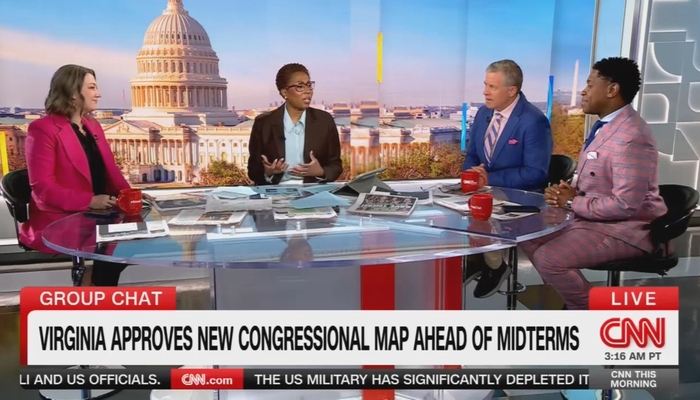 CNN's Audie Cornish Jokes About Virginia Gerrymander and ‘Lobster Claw’ District