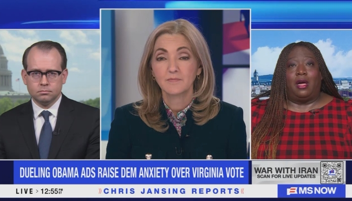 MS NOW Claims Virginia Anti-Redistricting Ads ‘Weaponizing Jim Crow’