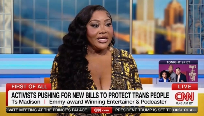CNN Sugar: Trans Woman T.S. Madison Does Talking Points on the 'Erasure' of Trans People
