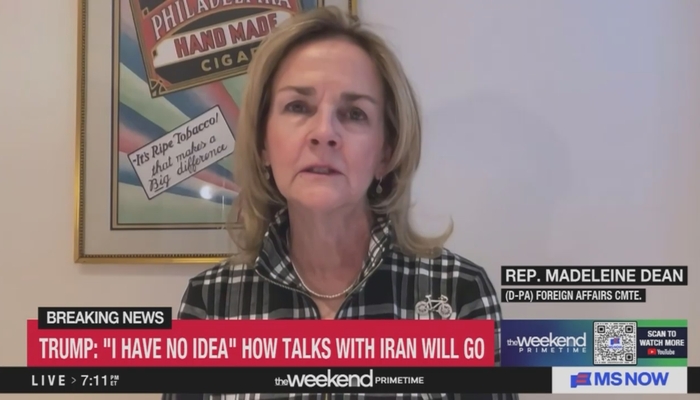 MS NOW Lets Dem Rep Rail Against 'Madman' Trump Killing Children 'in the Rubble'