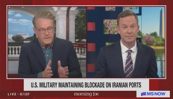 Morning Joe Admits: ‘Noose’ Now Around Iran, Trump Strategy ‘Working’