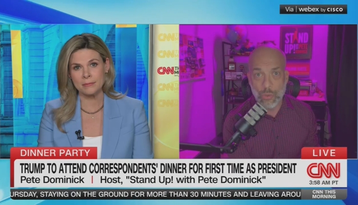 CNN Flashes Alleged Trump-Epstein Letter, Brings On Colbert Comic to Rip Trump