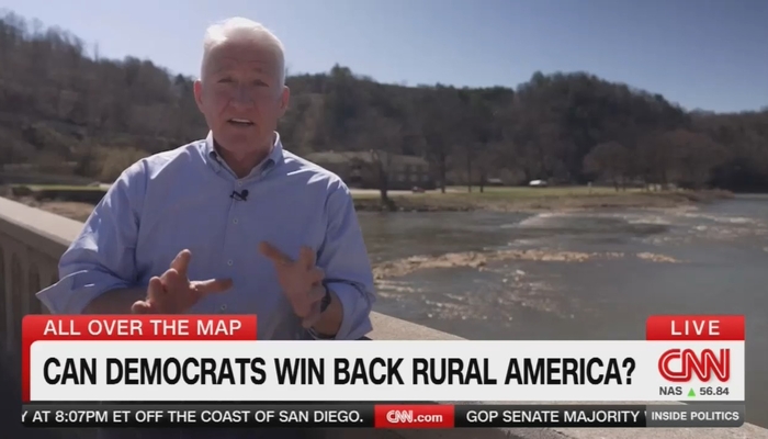 CNN’s John King Tries to Help Democrats Find Voters in Rural North Carolina