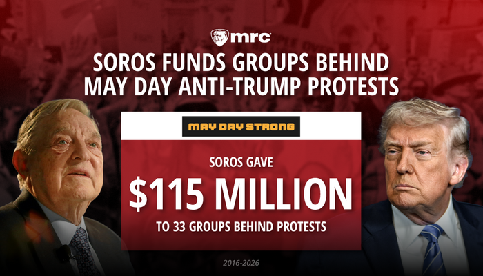 STUDY: Billionaire George Soros Gave ‘May Day Strong’ Lefties Protesting Billionaires $115M