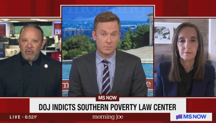 MS NOW Defends SPLC Indictment as Political, as it Airs Their Ads