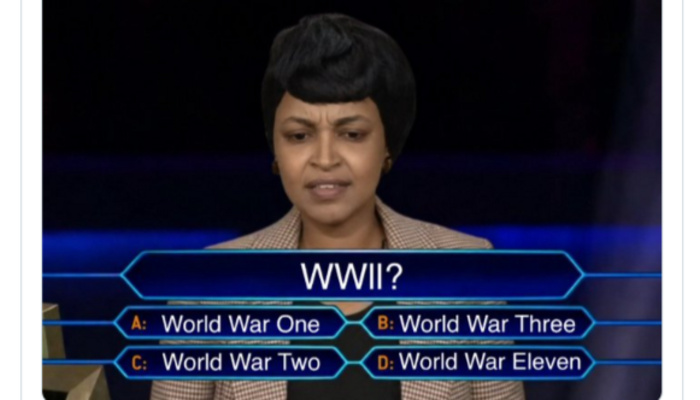 Newsweek Urgently 'Fact Checks' Ilhan Omar's Hilarious 'World War Eleven' Gaffe