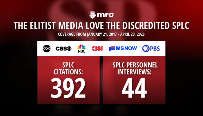 STUDY: TV Journalists Have Cited the Discredited SPLC Hundreds of Times