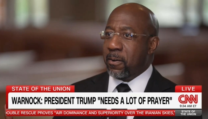 'Easter Sermon'? Tapper Nudges Sen. Warnock to Trash Trump's 'Bigotry,' Even Drag In Slavery