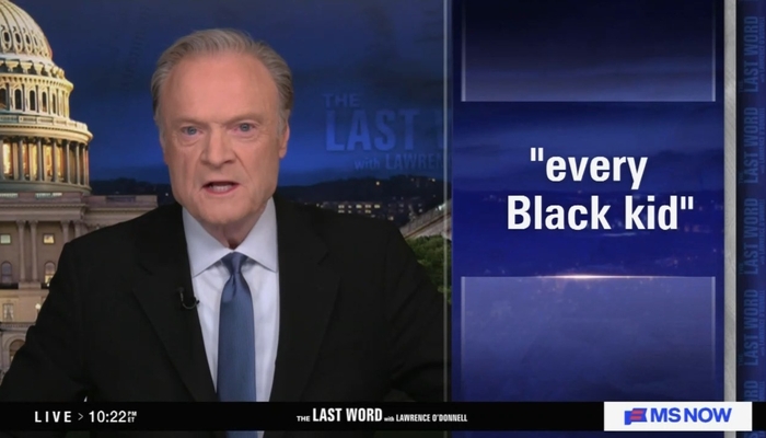MS NOW’s Lawrence O’Donnell Smears RFK Jr. as ‘Sick Racist’