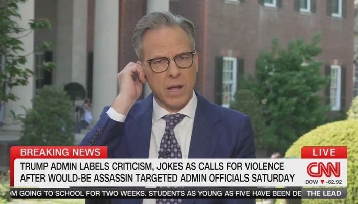 Tapper Plays Defense Lawyer for Nasty Jimmy Kimmel and His Comedic 'Coverage' of Trump