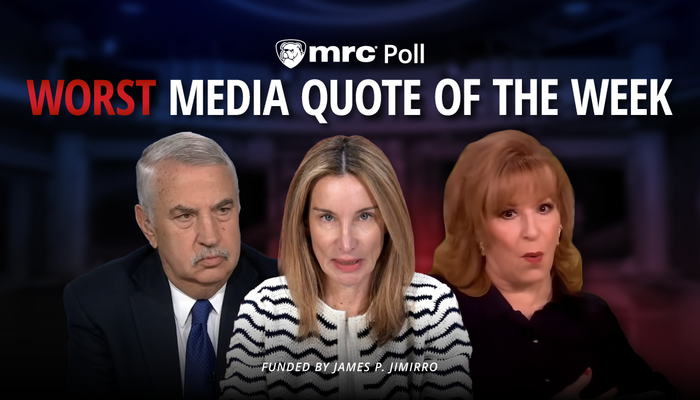 POLL: What Was the Worst Media Quote of the Week?