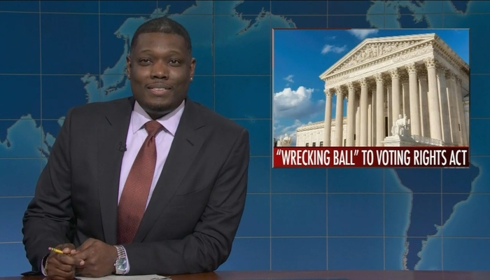 SNL Claims Supreme Court Turned 'A Firehose' On Black People